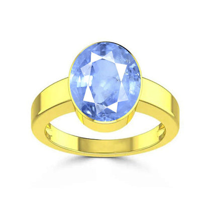 Blue Sapphire (Special Quality) Gold Ring (R1)