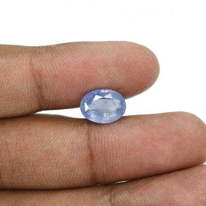 Blue Sapphire (Neelam) - 5.38 Carat