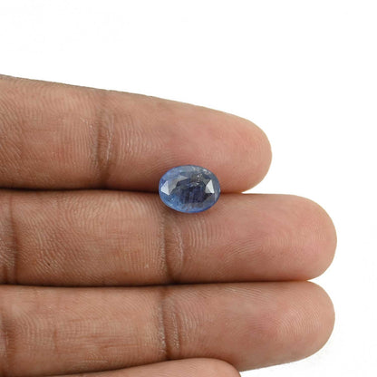Blue Sapphire (Neelam) - 3.87 Carat