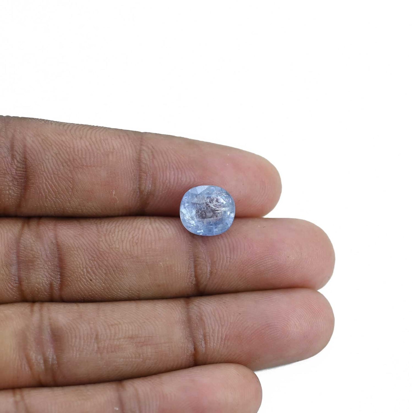 Blue Sapphire (Neelam) - 6.37 Carat