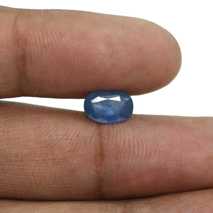 Blue Sapphire (Neelam) - 3.41 Carat