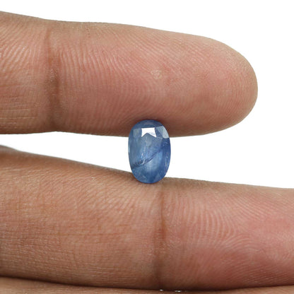 Blue Sapphire (Neelam) - 3.41 Carat