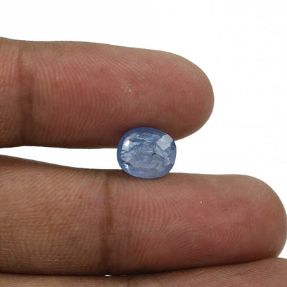 Blue Sapphire (Neelam) - 3.8 Carat