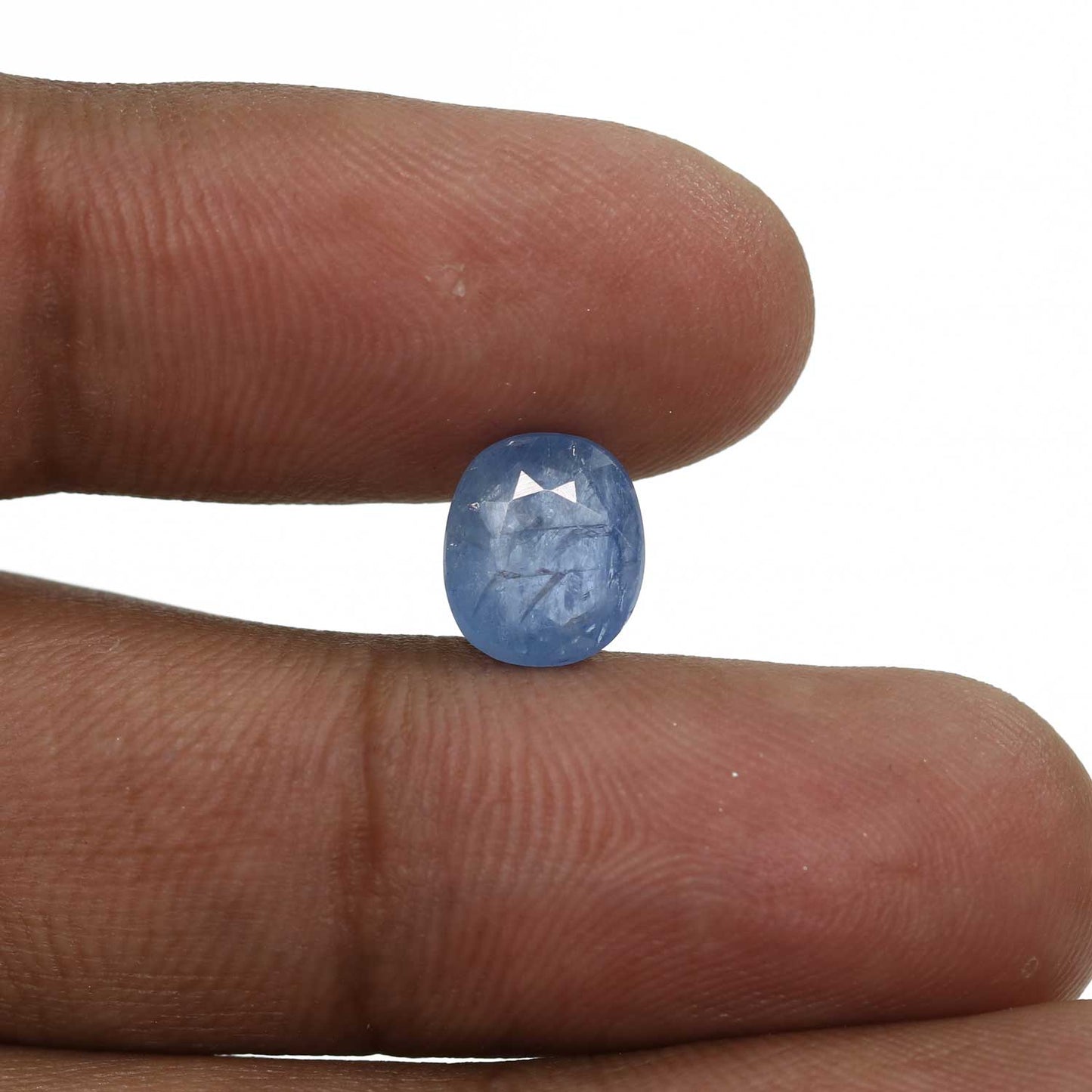 Blue Sapphire (Neelam) - 3.8 Carat
