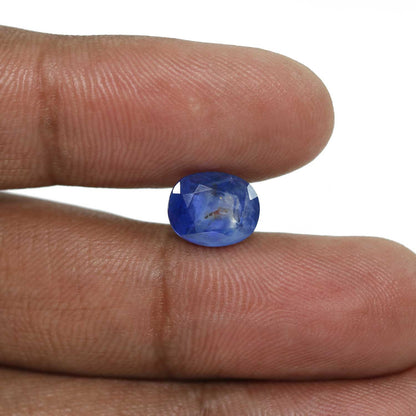 Blue Sapphire (Neelam) - 4.57 Carat