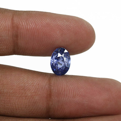 Blue Sapphire (Neelam) - 6.19 Carat