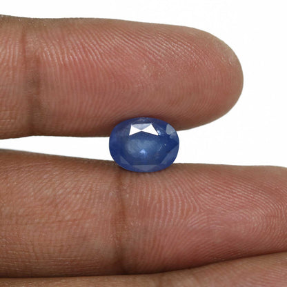 Blue Sapphire (Neelam) Heated - 6.09 Carat