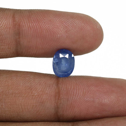 Blue Sapphire (Neelam) Heated - 6.09 Carat