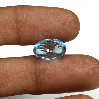 Swiss Blue Topaz 6.27 Carat