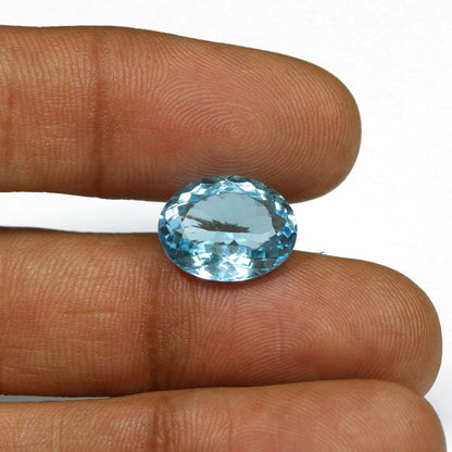 Swiss Blue Topaz 7.59 Carat