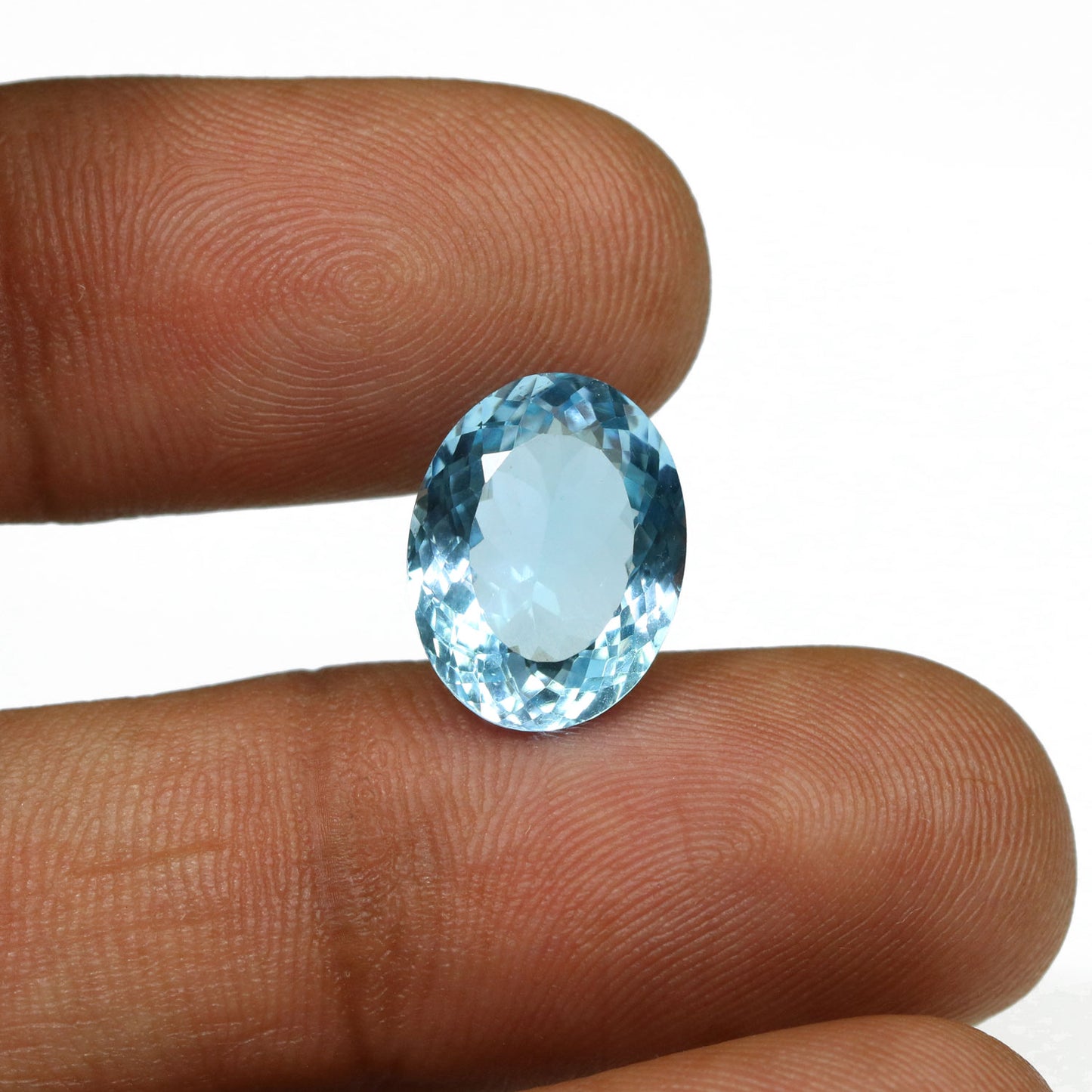 Swiss Blue Topaz 7.59 Carat