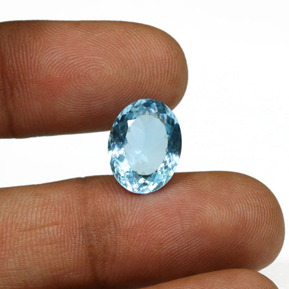 Swiss Blue Topaz 7.59 Carat