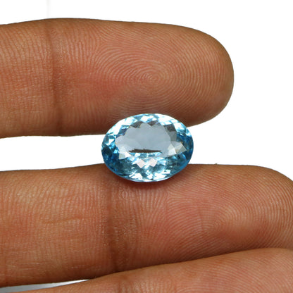 Swiss Blue Topaz 6.64 Carat