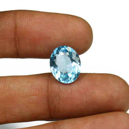 Swiss Blue Topaz 6.64 Carat