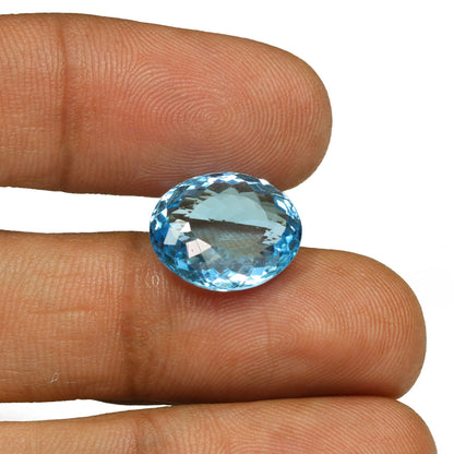 Swiss Blue Topaz 9.01 Carat