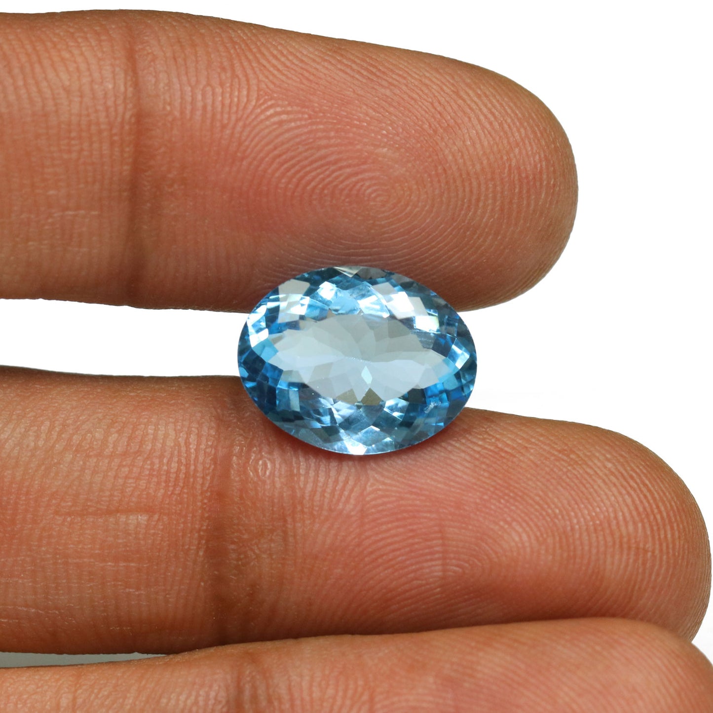 Swiss Blue Topaz 6.88 Carat