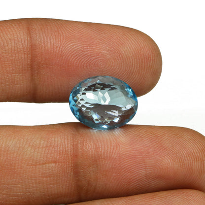 Swiss Blue Topaz 6.88 Carat