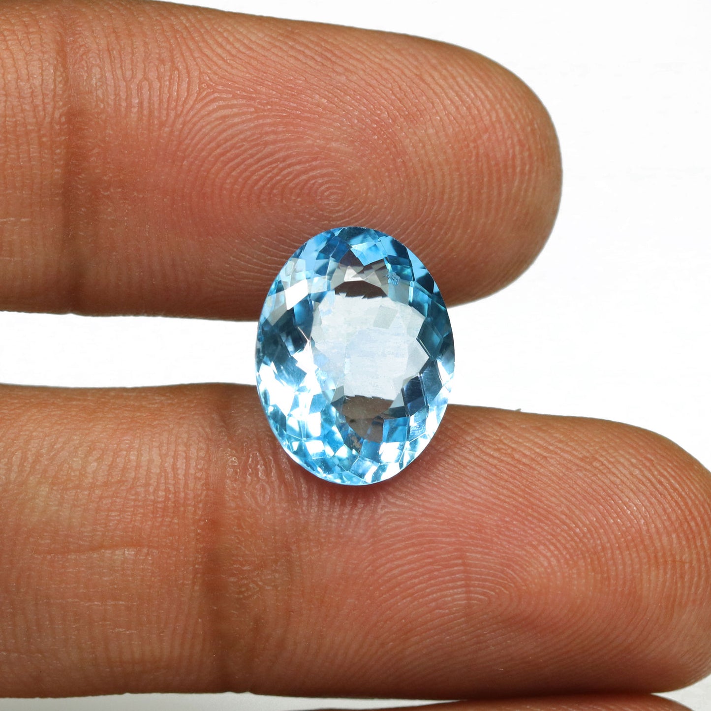 Swiss Blue Topaz 6.88 Carat