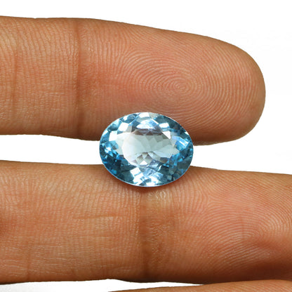 Swiss Blue Topaz 5.87 Carat