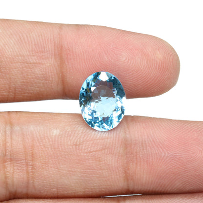 Swiss Blue Topaz 5.87 Carat