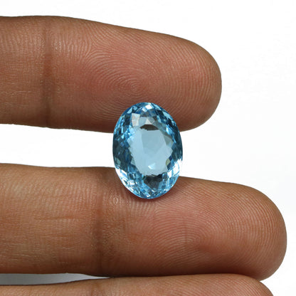 Swiss Blue Topaz 9.58 Carat