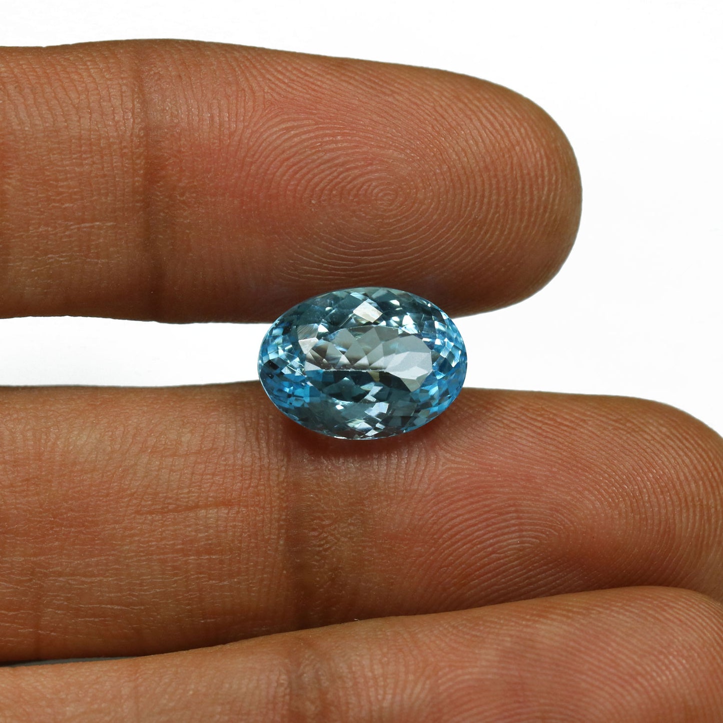 Swiss Blue Topaz 7.01 Carat
