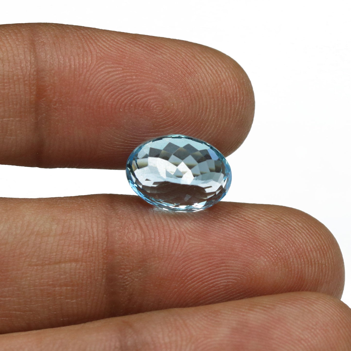 Swiss Blue Topaz 7.01 Carat