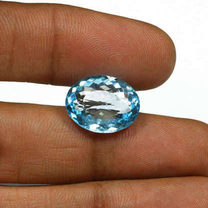 Swiss Blue Topaz 9.82 Carat