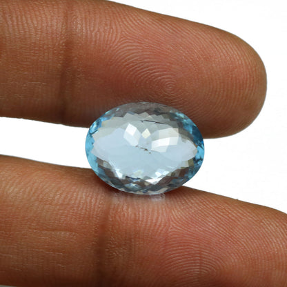 Swiss Blue Topaz 9.82 Carat