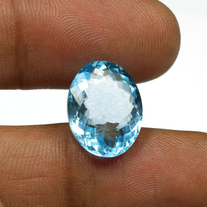 Swiss Blue Topaz 9.82 Carat