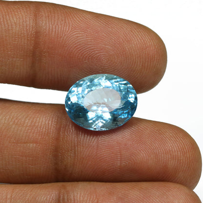 Swiss Blue Topaz 9.61 Carat