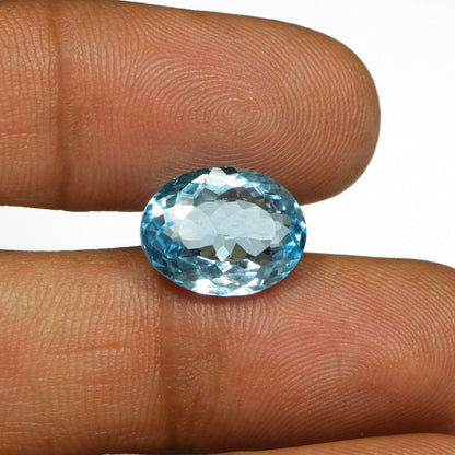 Swiss Blue Topaz 6.94 Carat