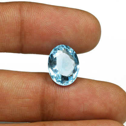 Swiss Blue Topaz 6.94 Carat