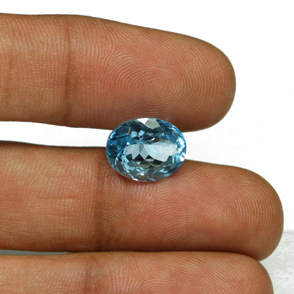 Swiss Blue Topaz 6.86 Carat
