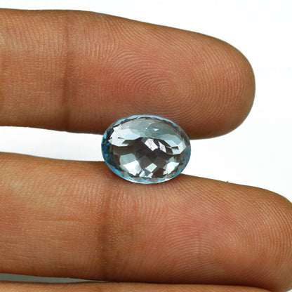Swiss Blue Topaz 6.86 Carat
