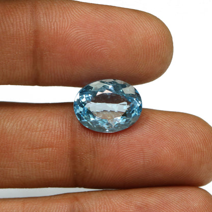Swiss Blue Topaz 6.66 Carat