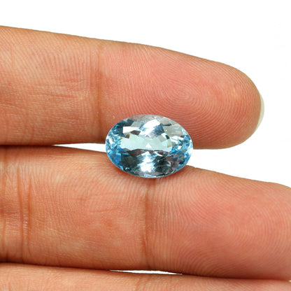 Swiss Blue Topaz 7.72 Carat
