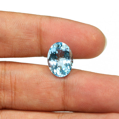 Swiss Blue Topaz 7.72 Carat