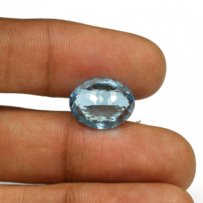 Swiss Blue Topaz 8.94 Carat