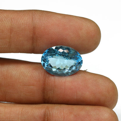 Swiss Blue Topaz 10.52 Carat