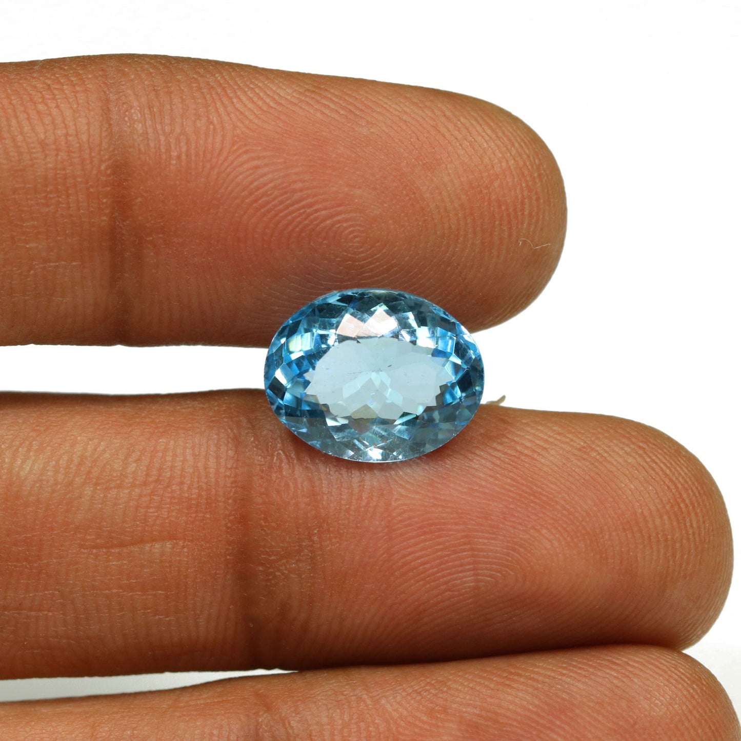 Swiss Blue Topaz 6.34 Carat