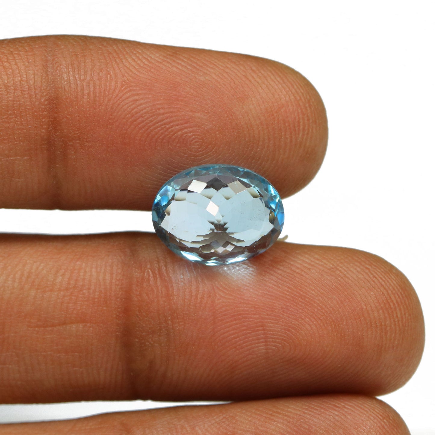 Swiss Blue Topaz 6.34 Carat