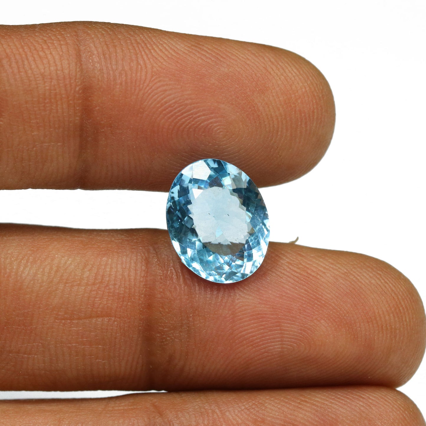 Swiss Blue Topaz 6.34 Carat