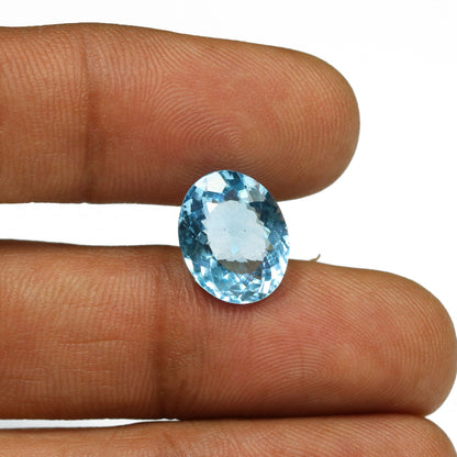 Swiss Blue Topaz 6.34 Carat