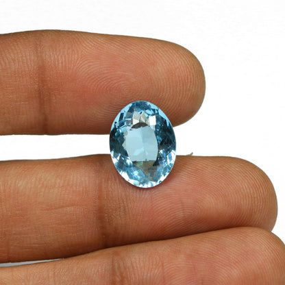 Swiss Blue Topaz 7.79 Carat