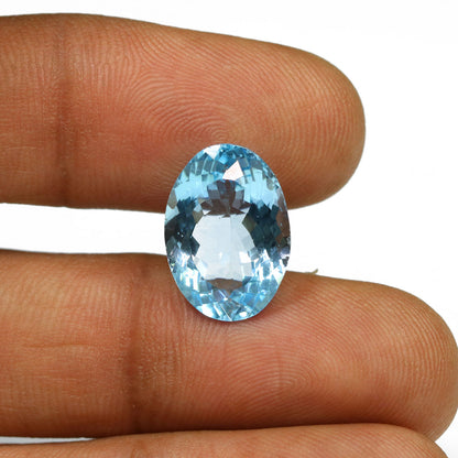 Swiss Blue Topaz 9.19 Carat