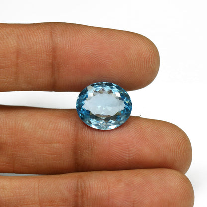 Swiss Blue Topaz 8.27 Carat