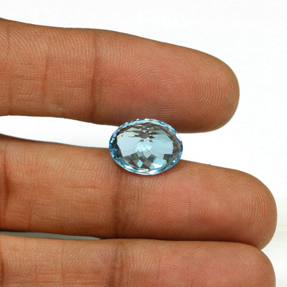 Swiss Blue Topaz 7.78 Carat
