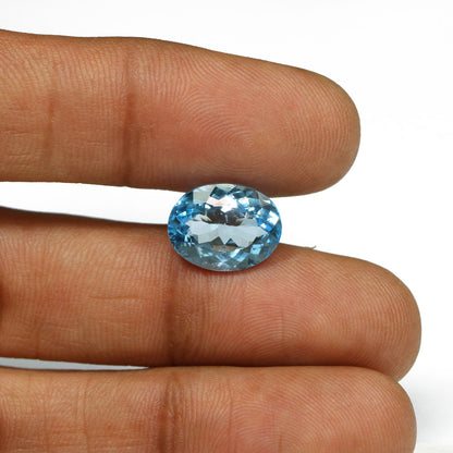 Swiss Blue Topaz 6.38 Carat