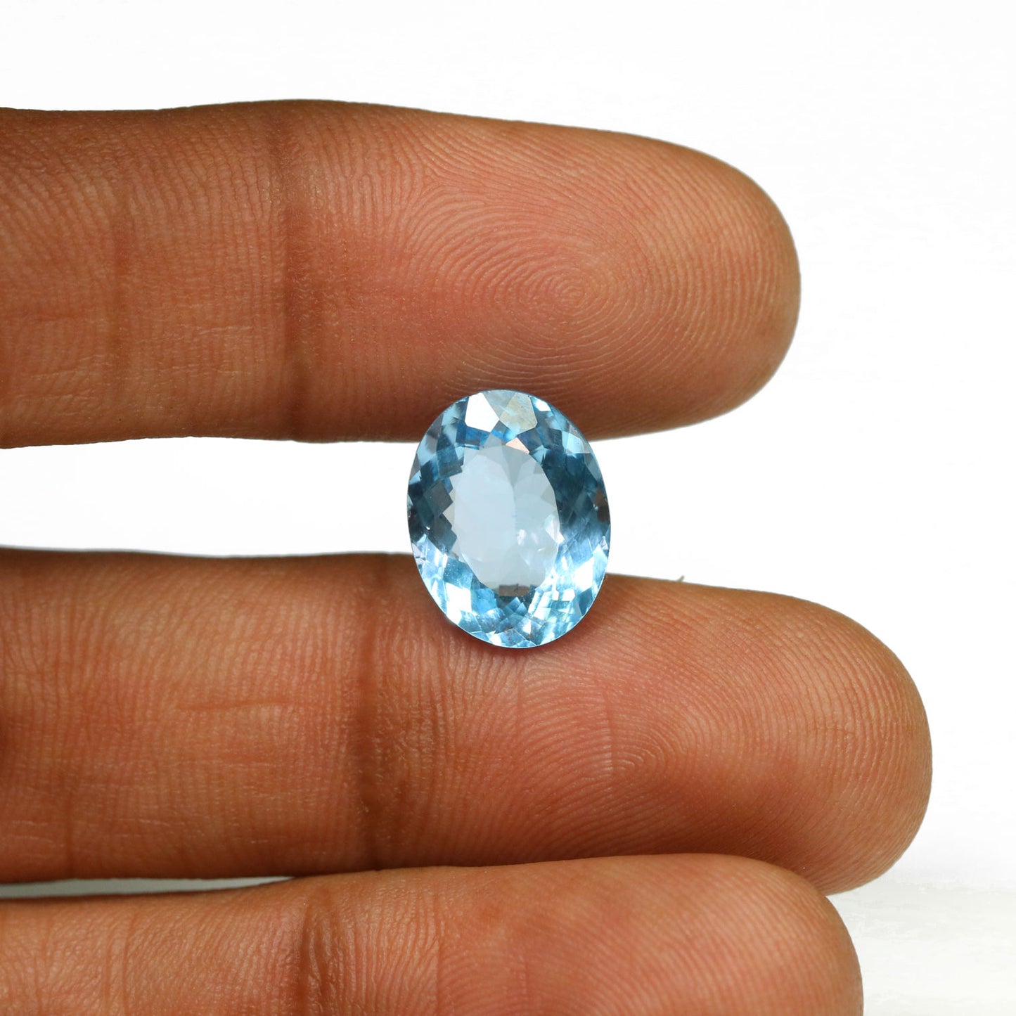 Swiss Blue Topaz 6.38 Carat